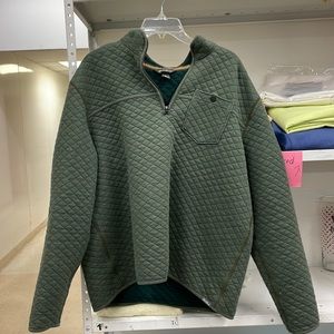 Men’s Eddie Bauer Green Quarter Zip